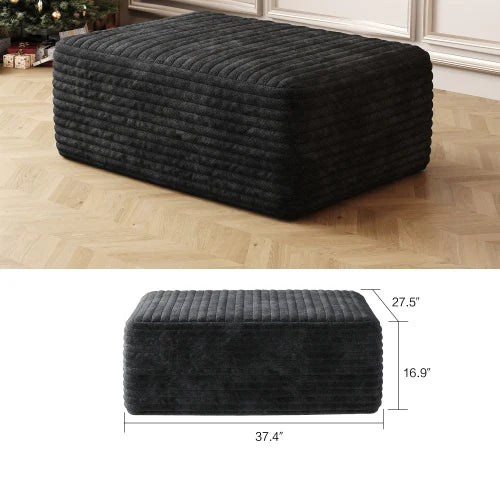 YQXHCN Cloud Style Modular Sectional Sofa With Corduroy Memory Foam