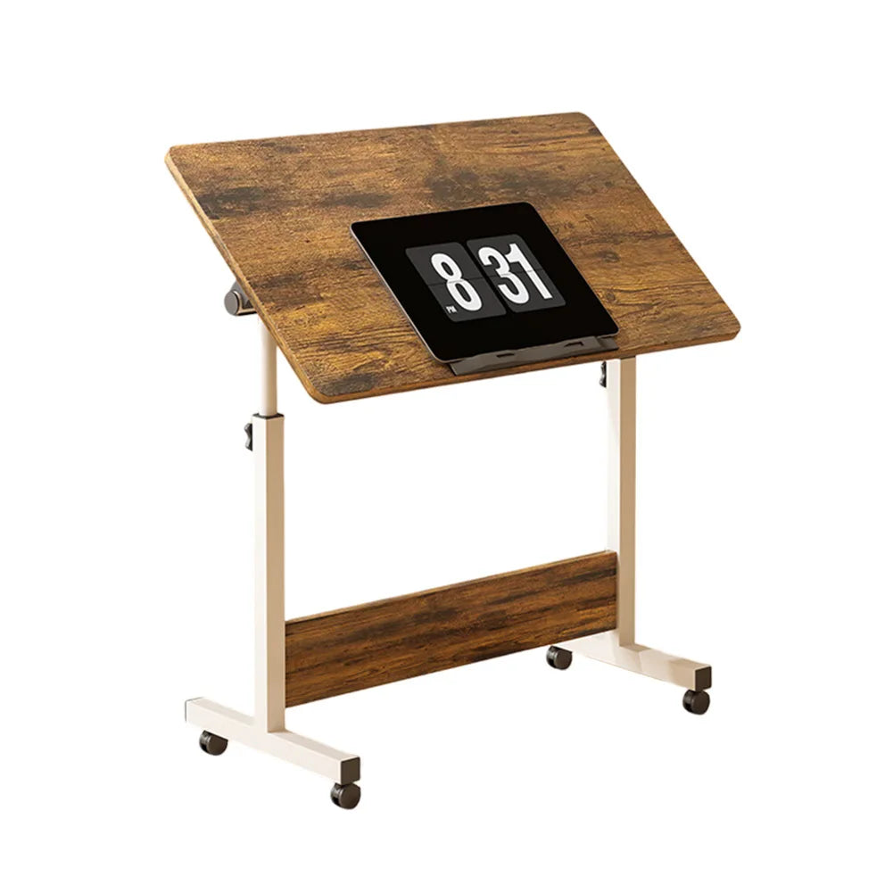 TWISTER.CK Standing Adjustable Mobile Desk With Wheels