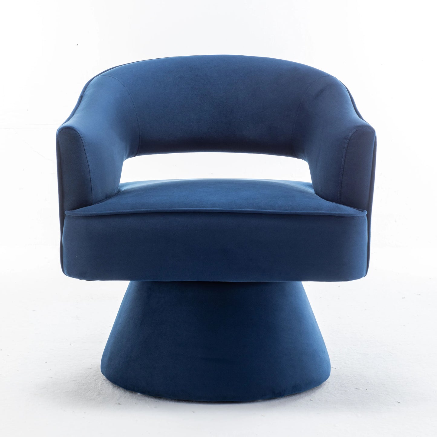 Seyner Modern Velvet Swivel Arm Chair Living Room Sofa
