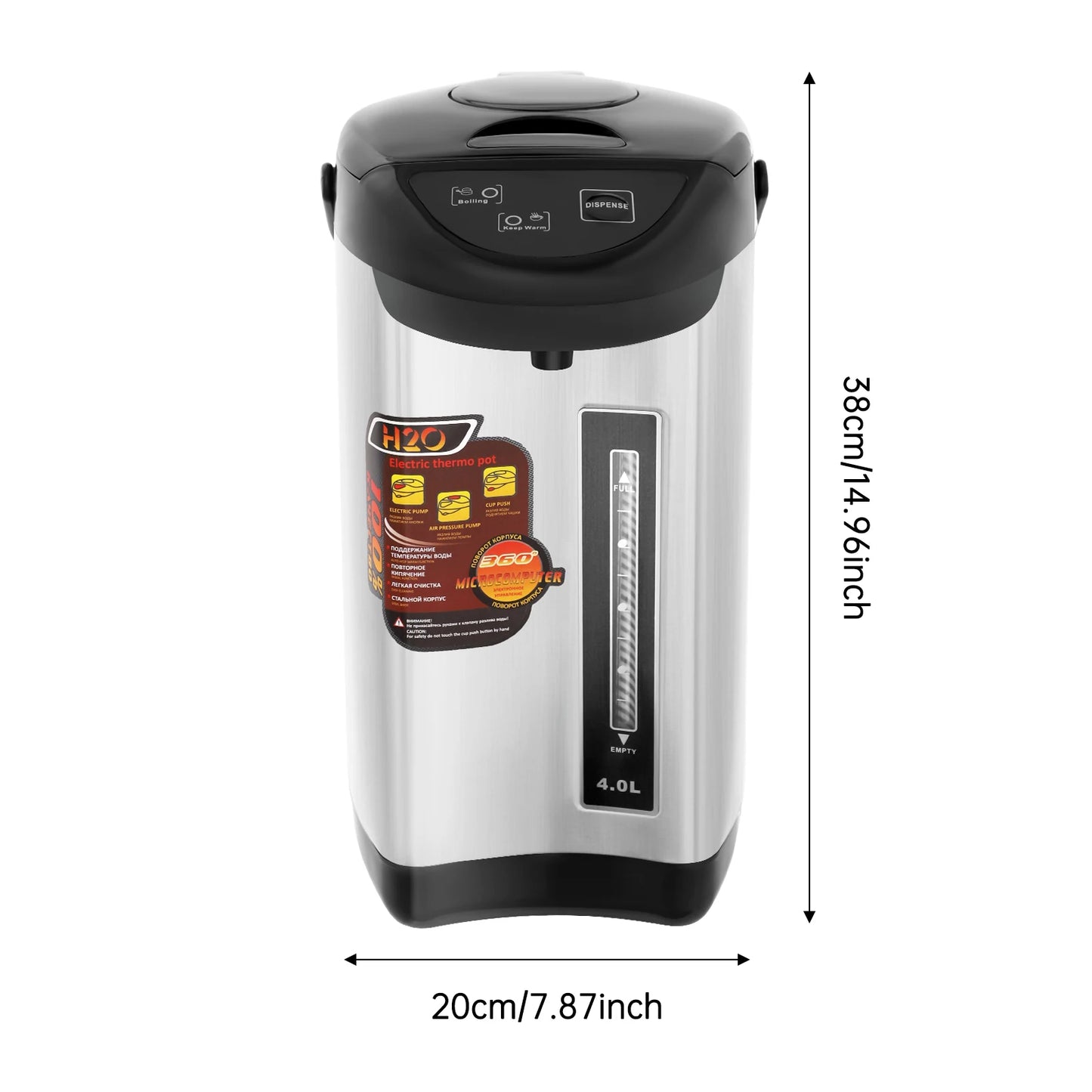 Electric Kettle Stainless Steel 110V 750W Fast Heating