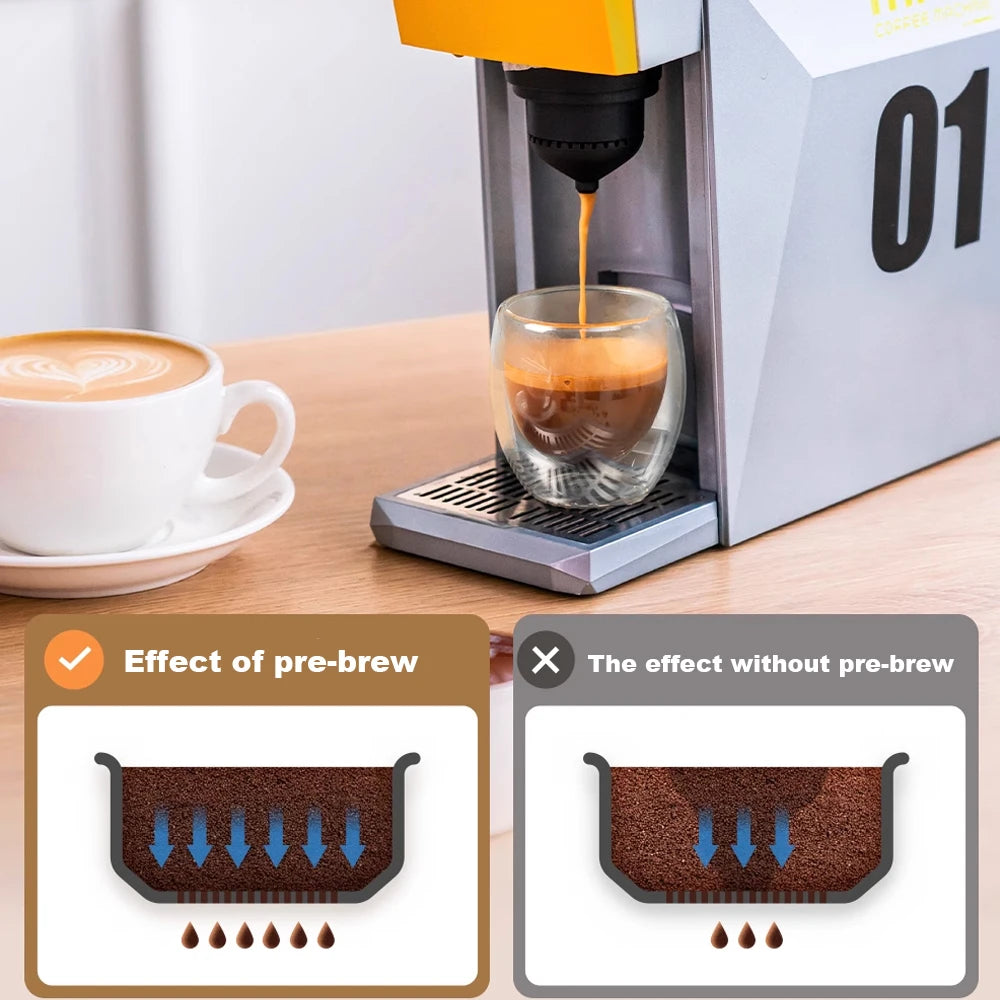 Capadeli 4in1 Espresso Machine for K Cup Pods NES Capsules