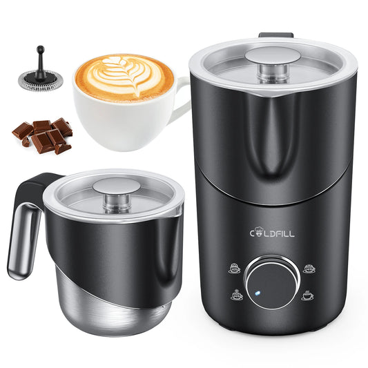 UHOST Milk Frother And Steamer 8 In 1 Electric For Coffee