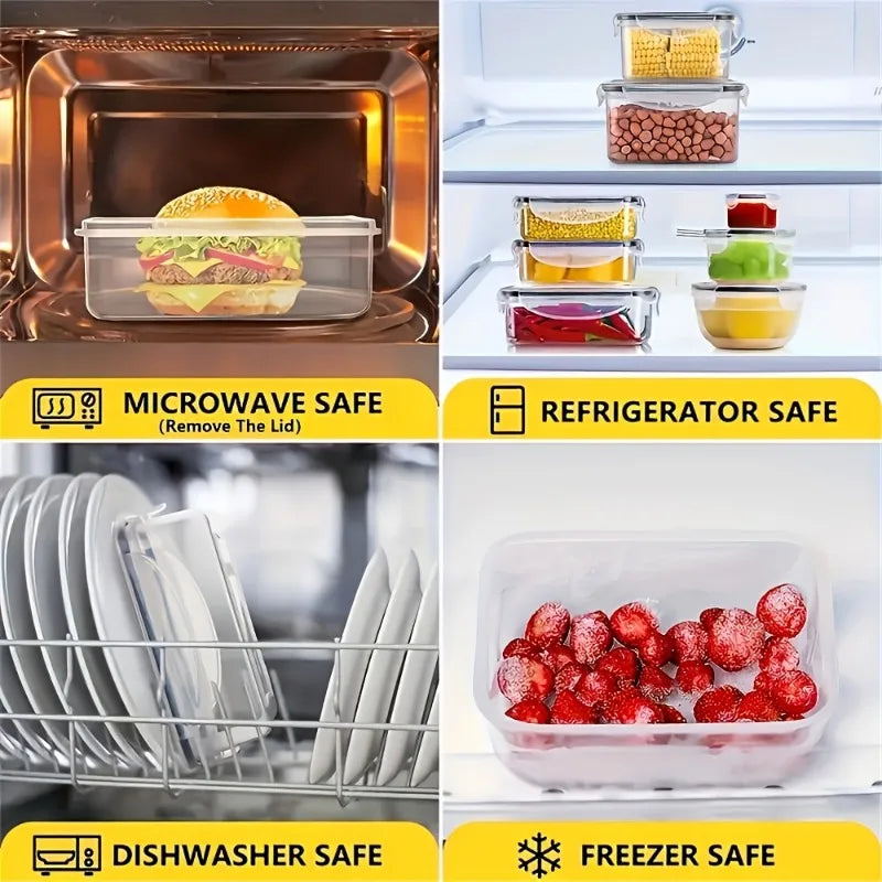 BPA Free 48 Piece Food Storage Set With Airtight Lids