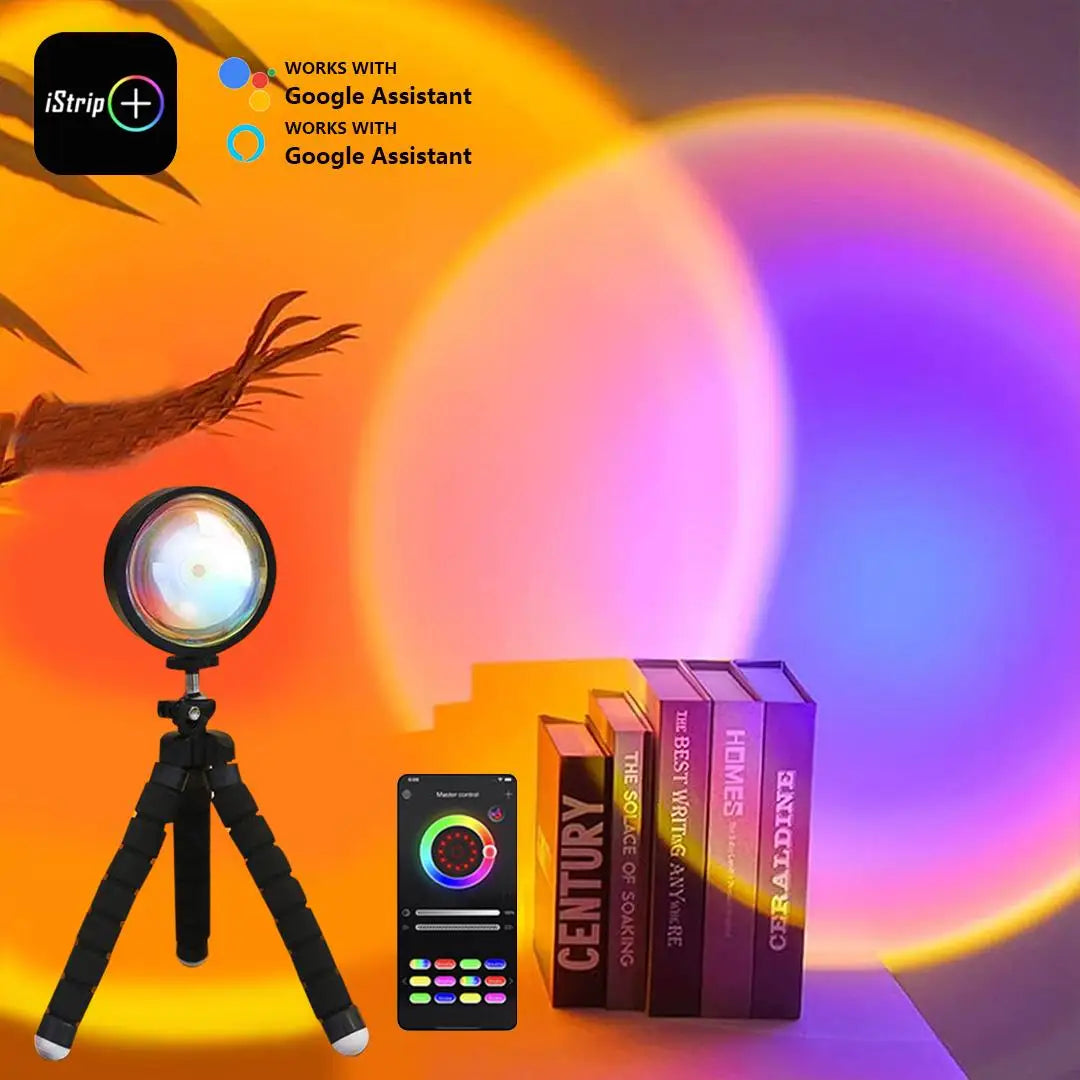 Sunset Projection Lamp With 360 Degree Rotation Modes