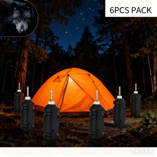 6-Pack Perimeter Trip Wire Alarm With Kevlar Cord Bear Deterrent