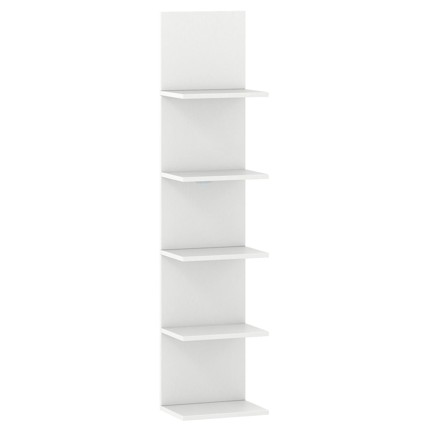 HOMASIS 5 Tier Wall Shelf Floating Organizer Wall Mounted