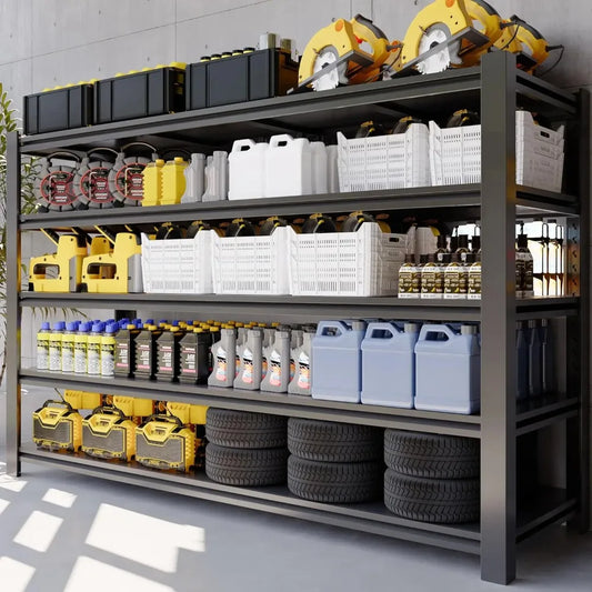JIMANG Heavy Duty Garage Shelving Unit 5 Shelf Steel Rack