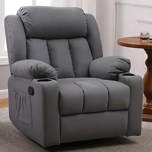 Rocker Recliner Chair With Massage And Heat For Living Room