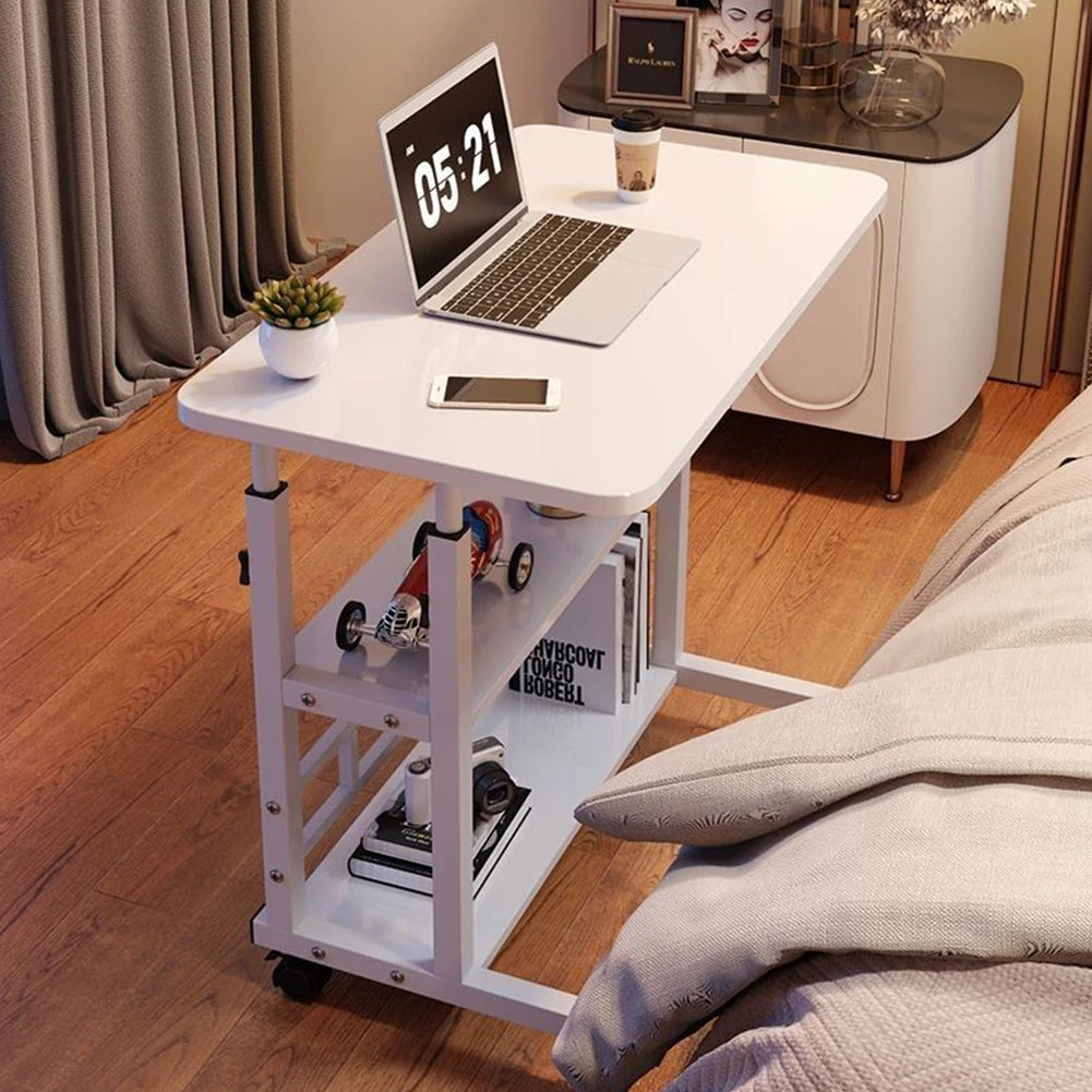 APWIKOGER Multi Layer Height Adjustable Wooden Standing Desk Workstation