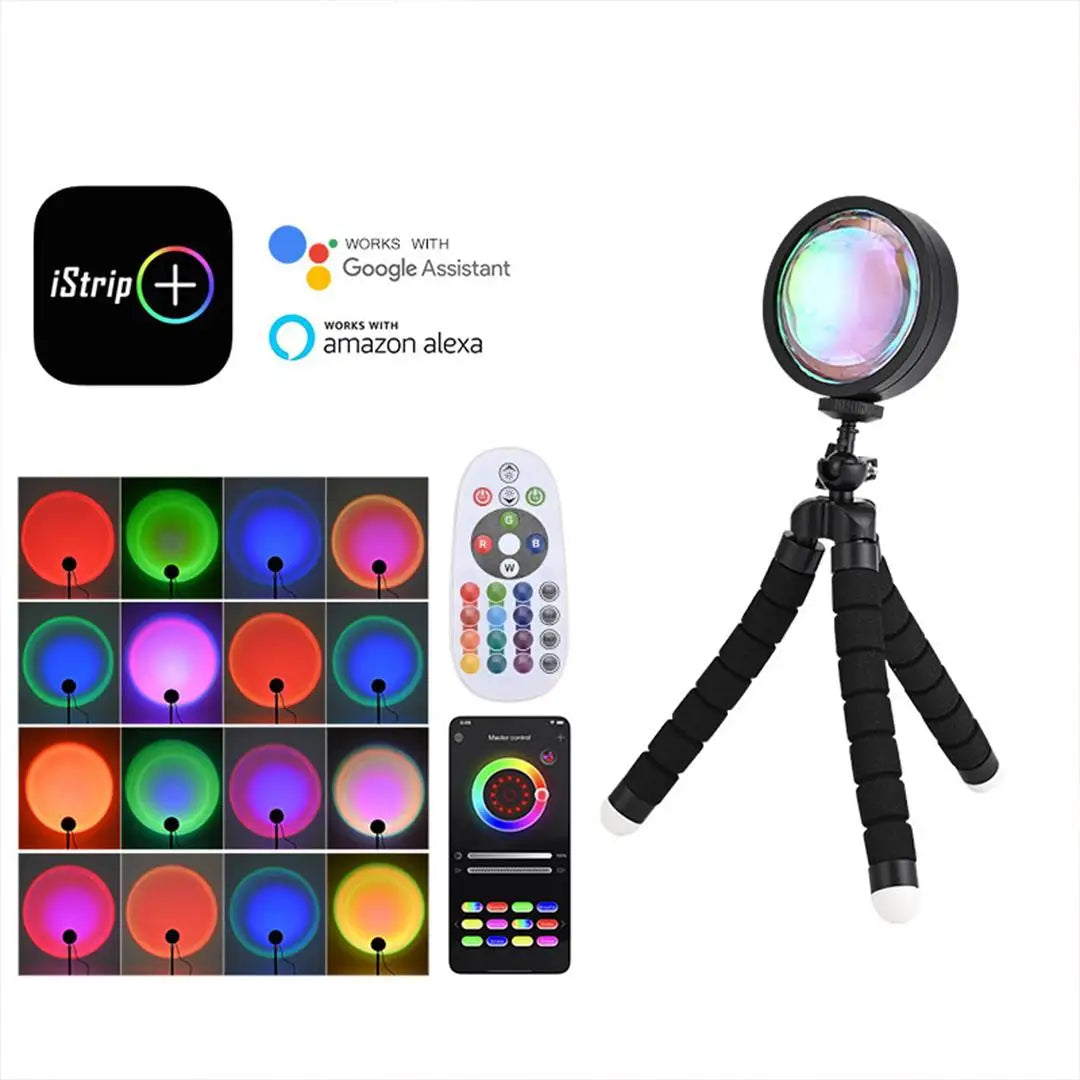 Sunset Projection Lamp With 360 Degree Rotation Modes