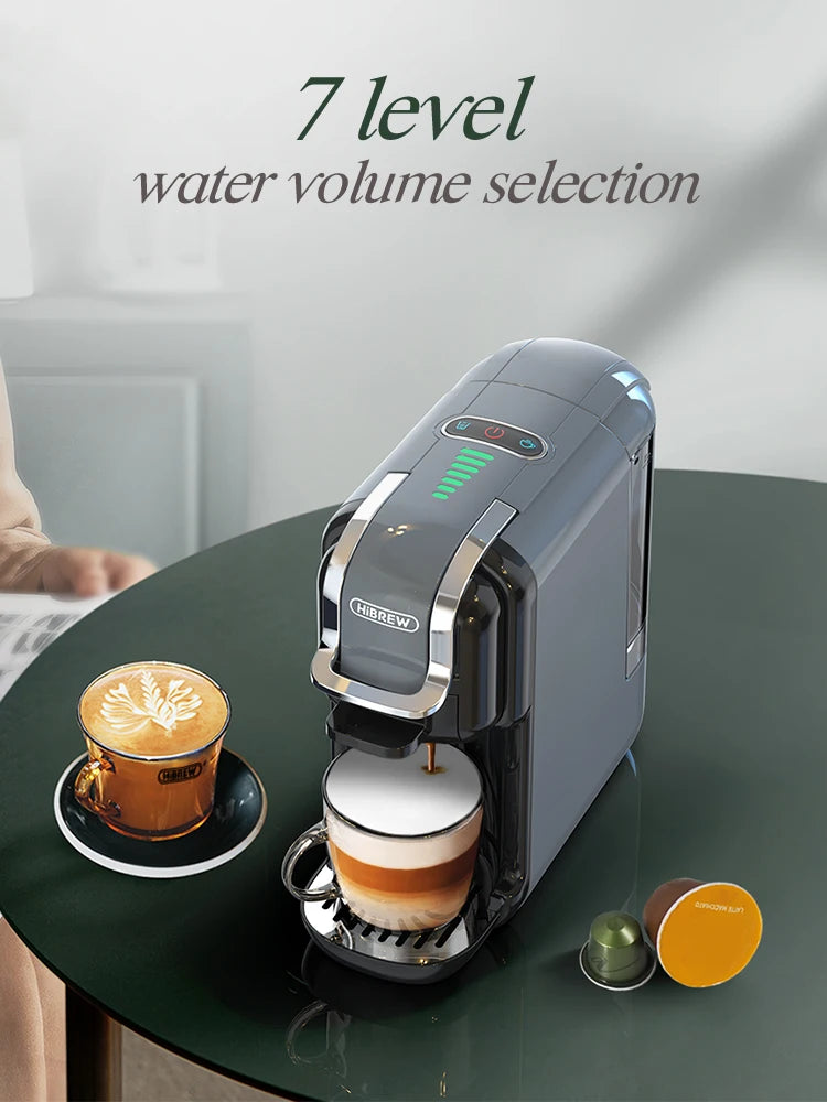 HiBREW 5 in 1 Capsule Coffee Machine Dolce Gusto Nespresso