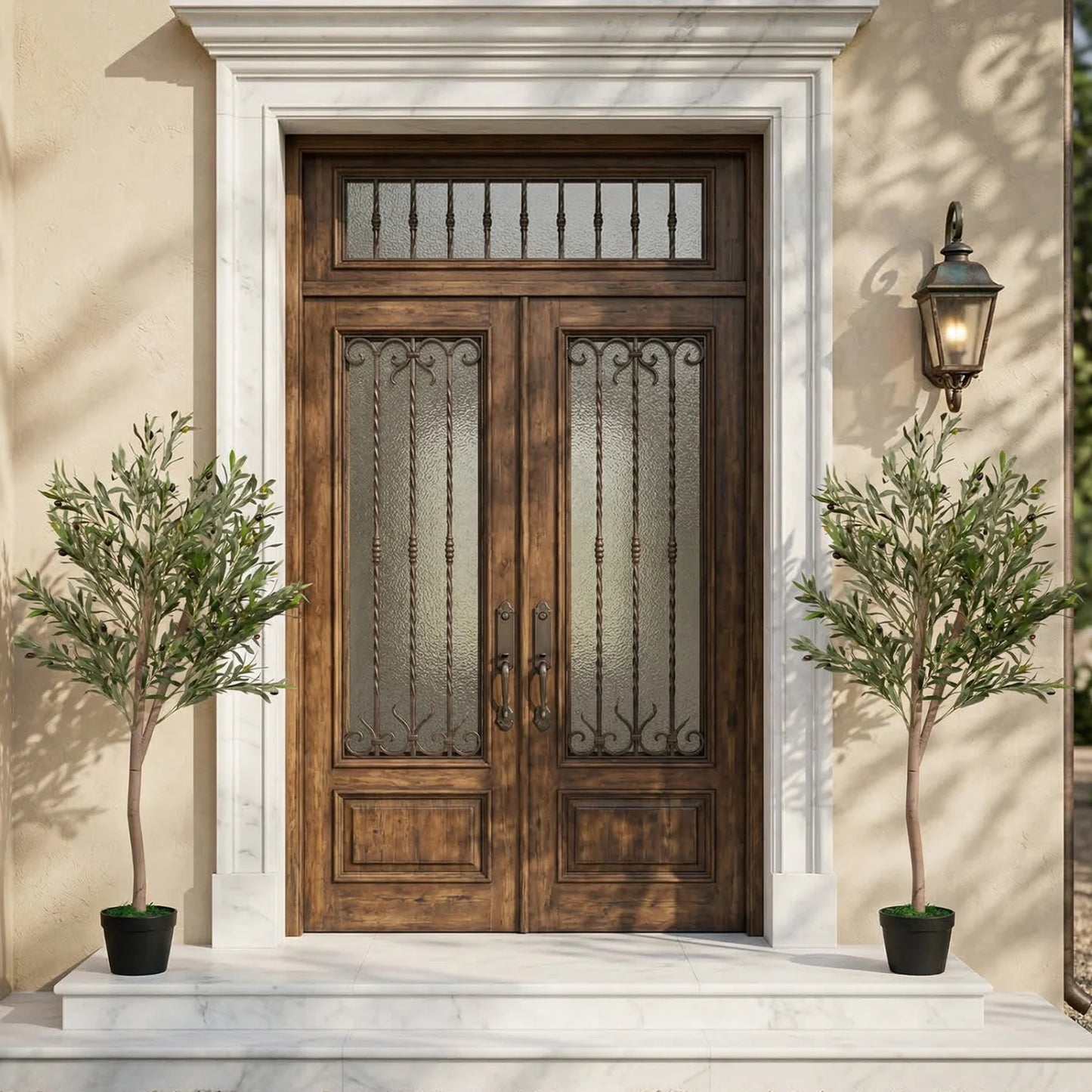 HiMISS Artificial Olive Tree With Planter For Home Office Decor