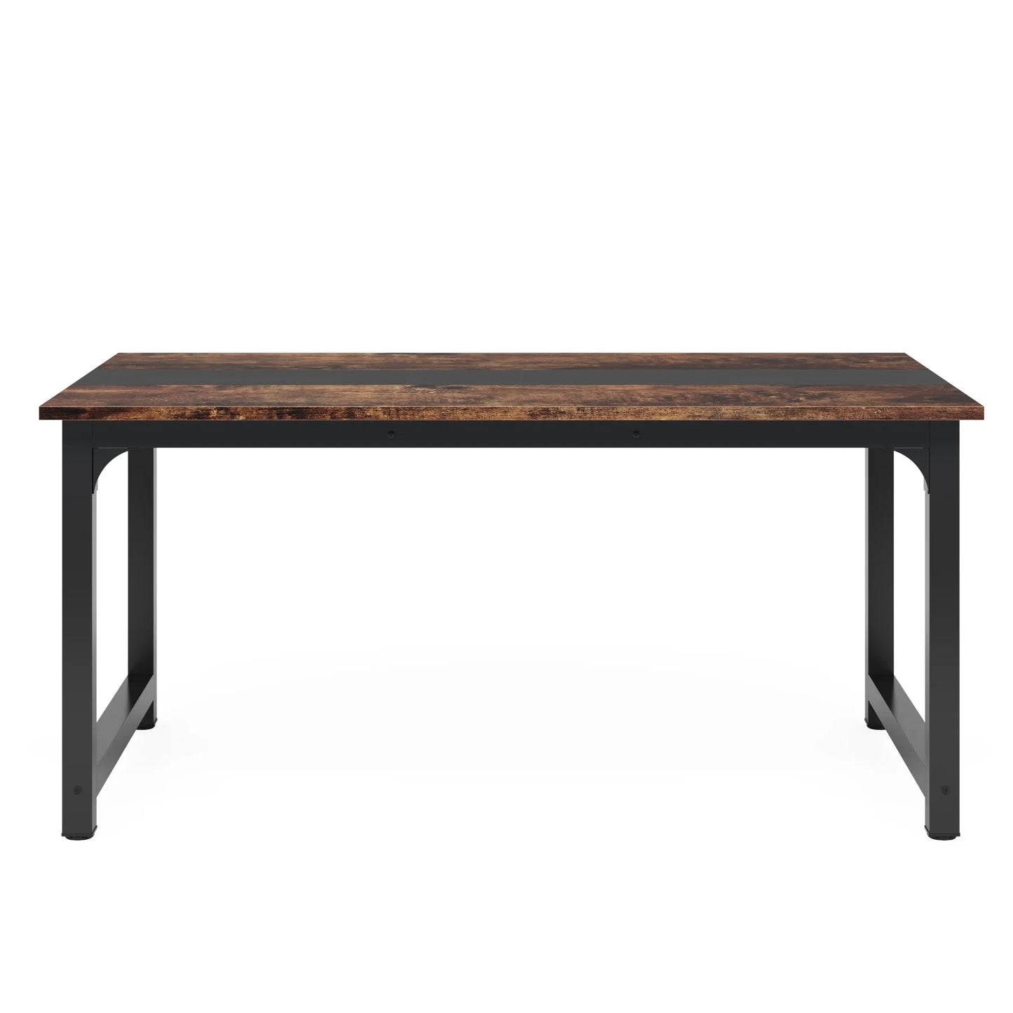 Tribesigns Industrial Dining Table For Six To Eight People