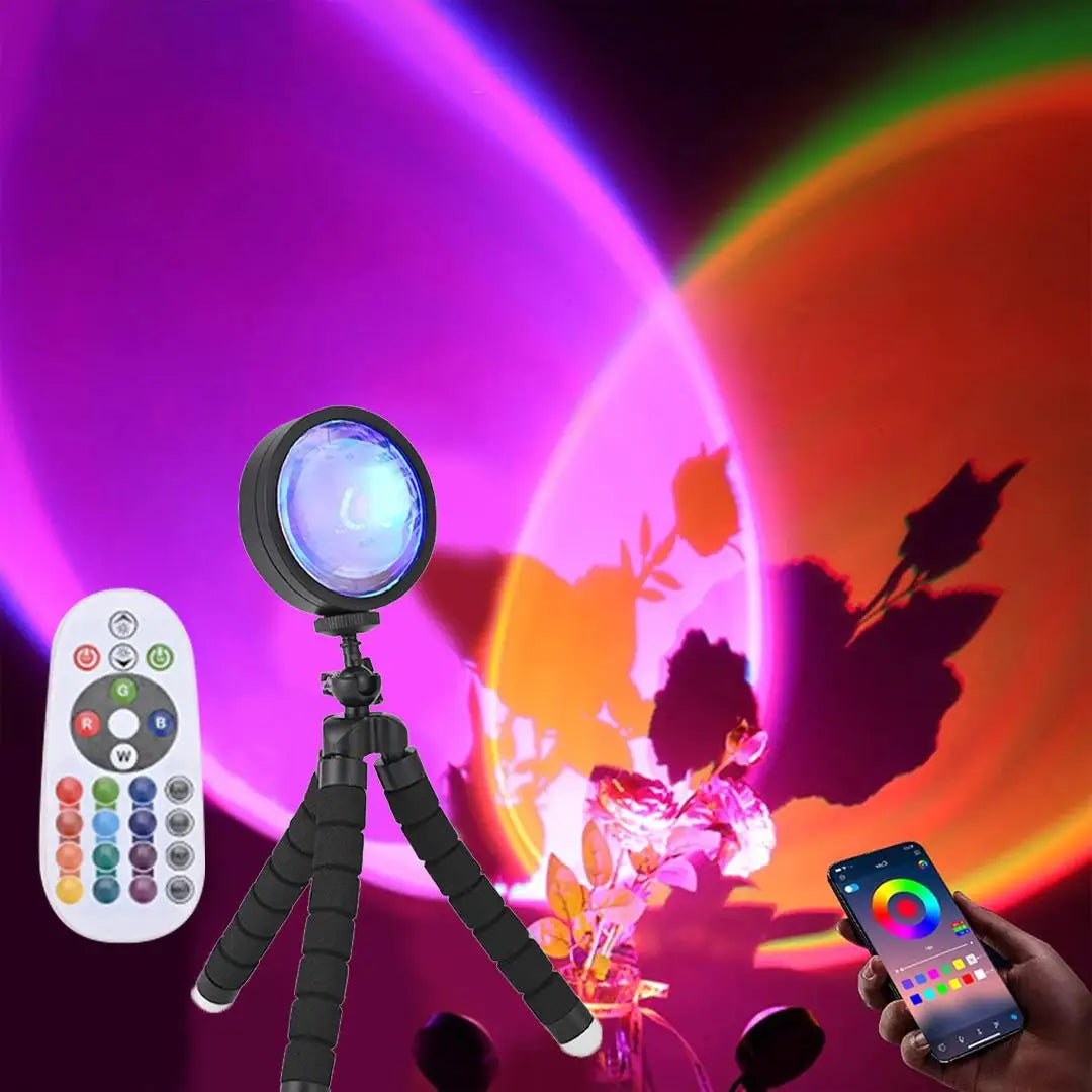 Sunset Projection Lamp With 360 Degree Rotation Modes