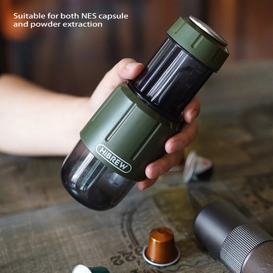 HiBREW 2 In 1 Portable Coffee Espresso Maker H4D Capsule
