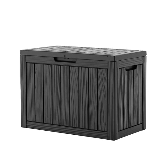 Waterproof Outdoor Storage Box Resin Deck Box Lockable