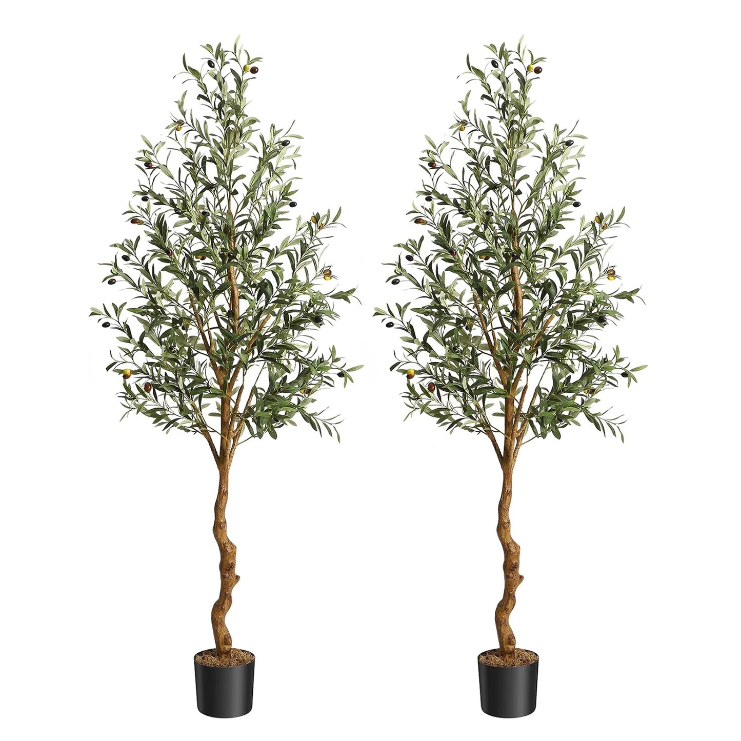 HiMISS Artificial Olive Tree In Pot For Home Indoor Decor