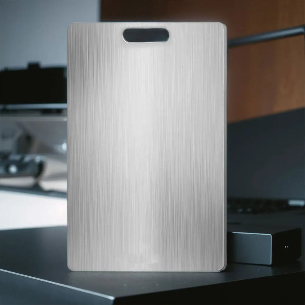 Stainless Steel Double Sided Cutting Board for Kitchen