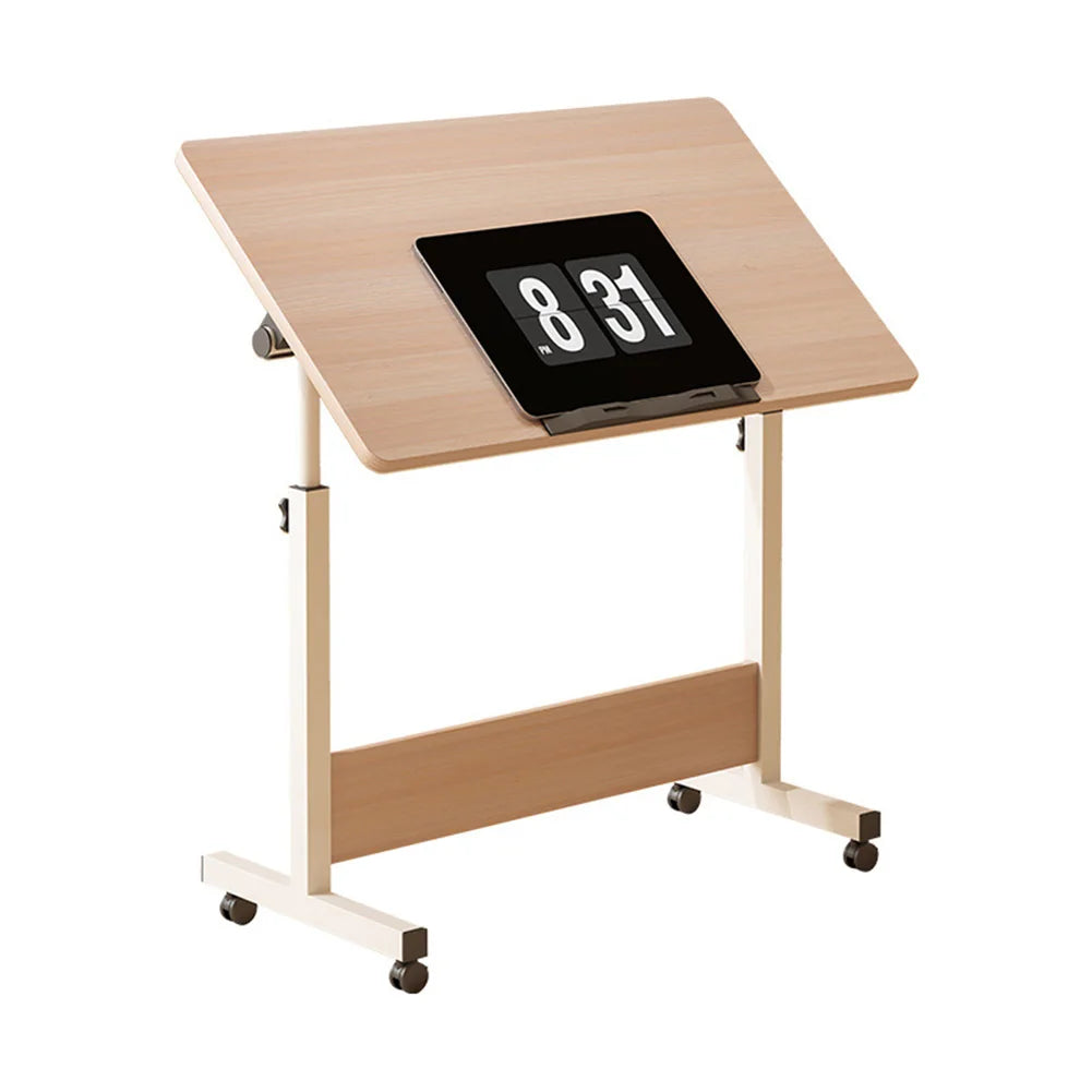 TWISTER.CK Adjustable Height Standing Desk On Wheels For Home Office Computer