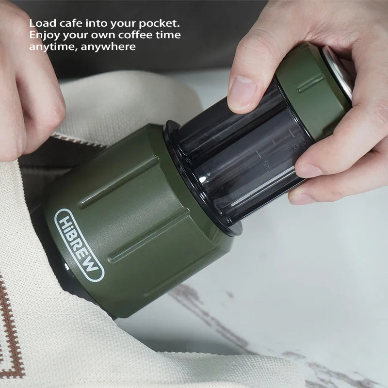 HiBREW 2 In 1 Portable Coffee Espresso Maker H4D Capsule