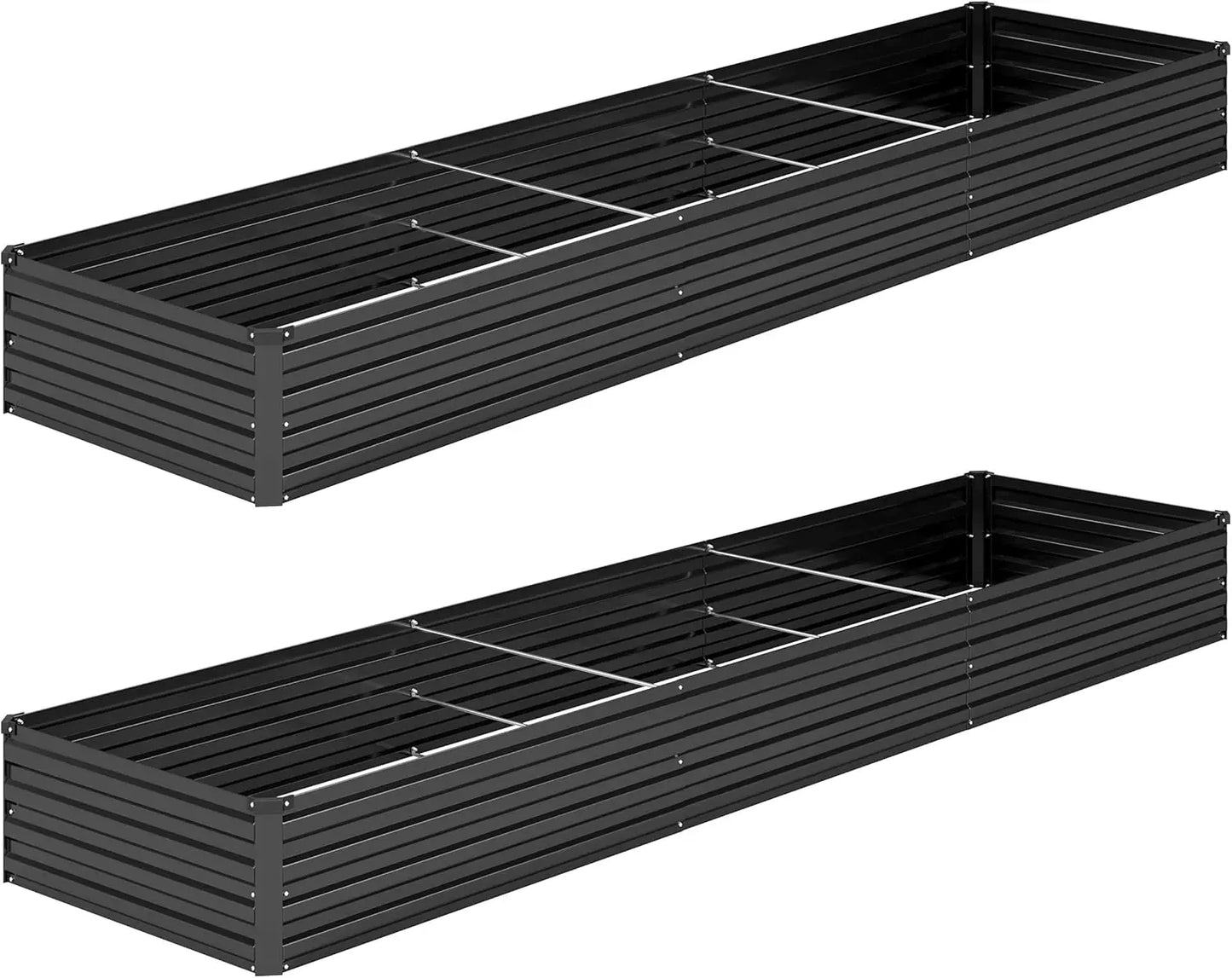 Galvanized Raised Garden Bed Kit For Vegetables And Flowers
