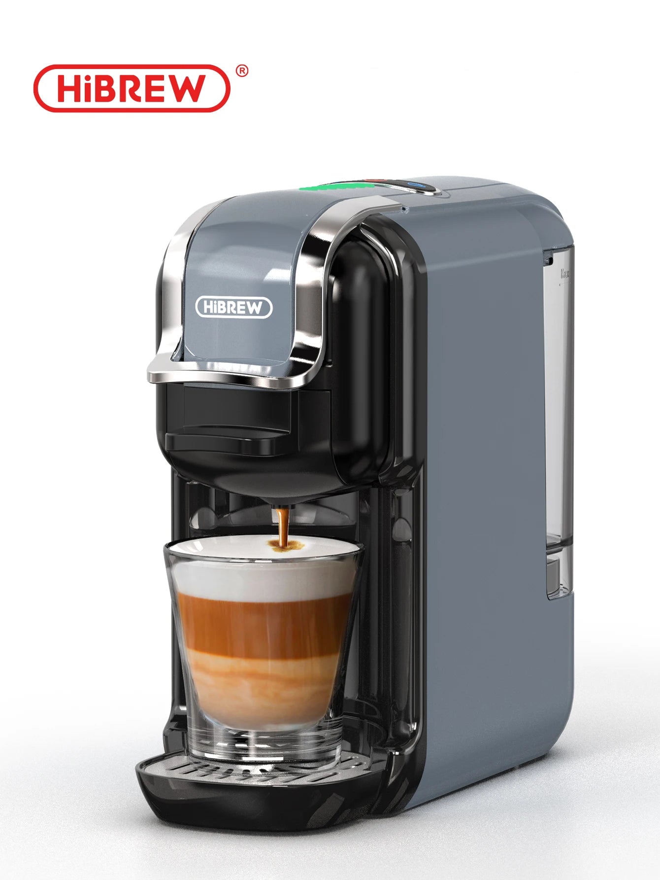 HiBREW 5 In 1 Capsule Coffee Machine Dolce Gusto Compatible